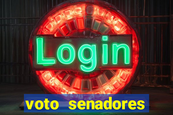 voto senadores impeachment alexandre de moraes